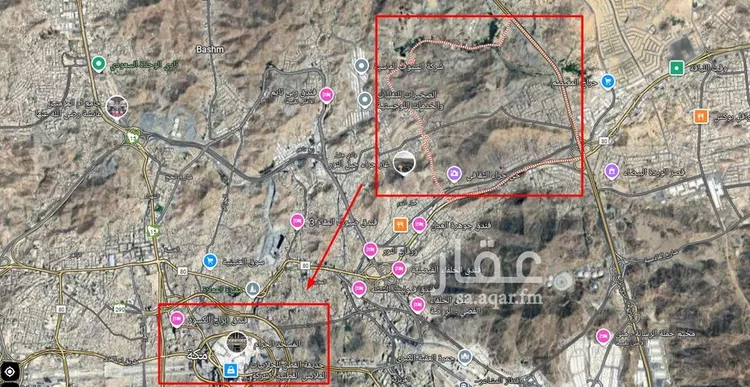 أرض للبيع في حي وادي جليل, مدينة مكة المكرمة, منطقة مكة المكرمة