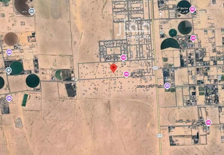 أرض للبيع في حي عثمر , مدينة عثمر المخطط, منطقة حائل