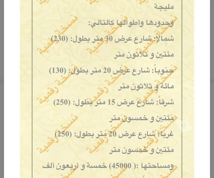 أرض للبيع في مدينة مليجة, المنطقة الشرقية 2