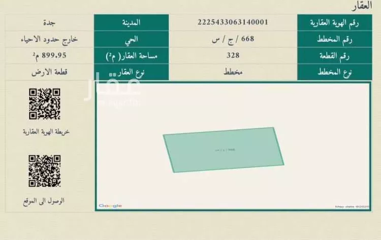 أرض للبيع في حي الشعيبه, مدينة جدة, منطقة مكة المكرمة صورة 3