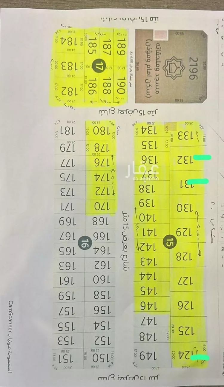 أرض للبيع في شارع خريص ، حي الجنادرية ، الرياض ، منطقة الرياض صورة 2