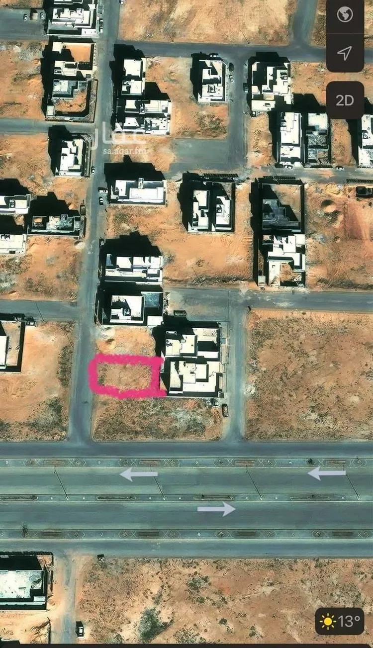 أرض للبيع في حي الإزدهار, مدينة بريدة, منطقة القصيم صورة 2