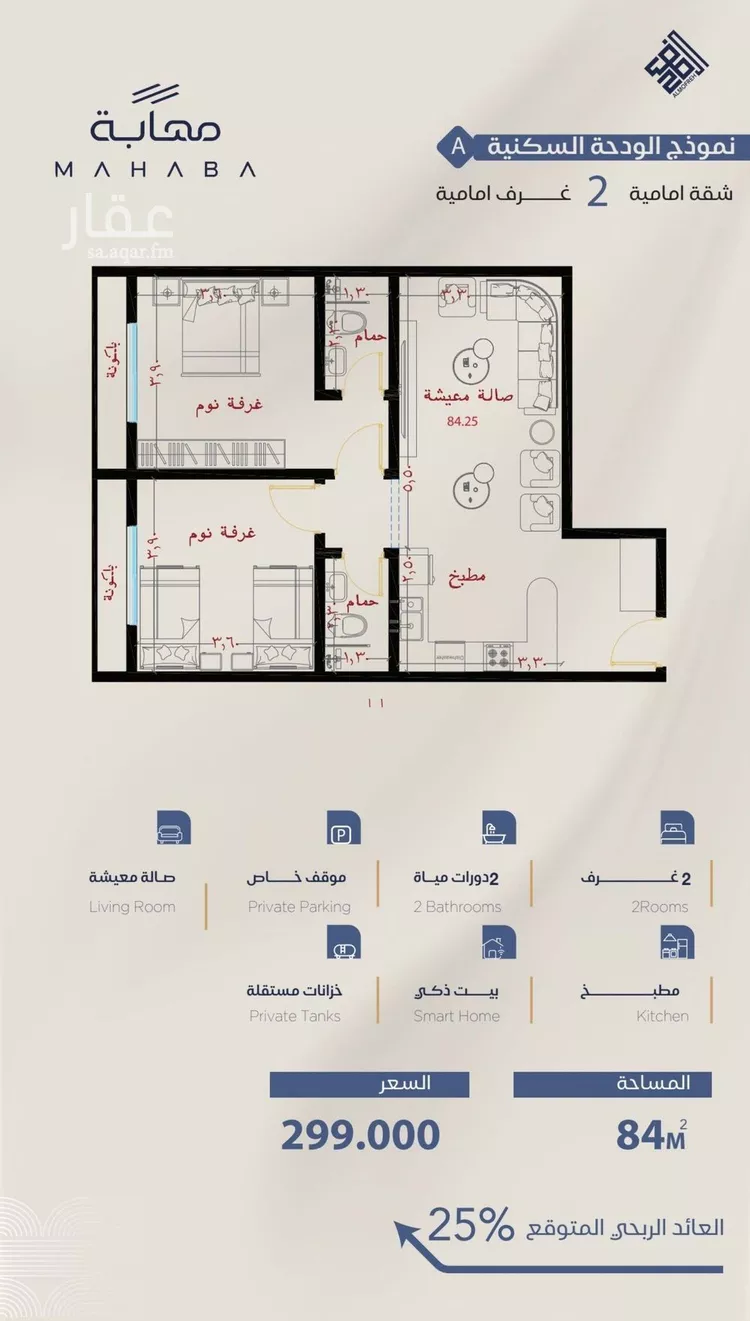 شقة للبيع في شارع شقرون المغراوي, حي الياقوت, مدينة جدة, منطقة مكة المكرمة صورة 3
