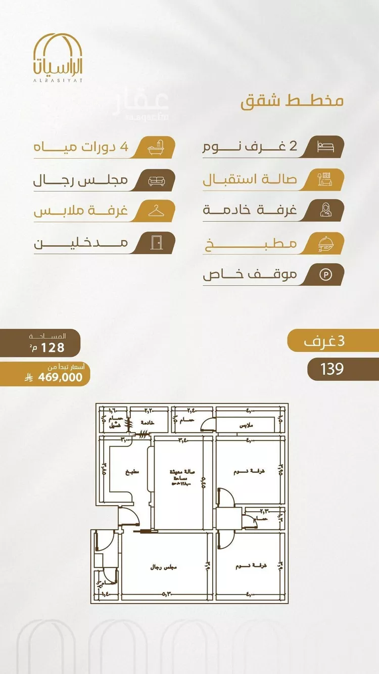 شقة للبيع في شارع سهل ين حنيف, حي الورود, مدينة جدة, منطقة مكة المكرمة صورة 2
