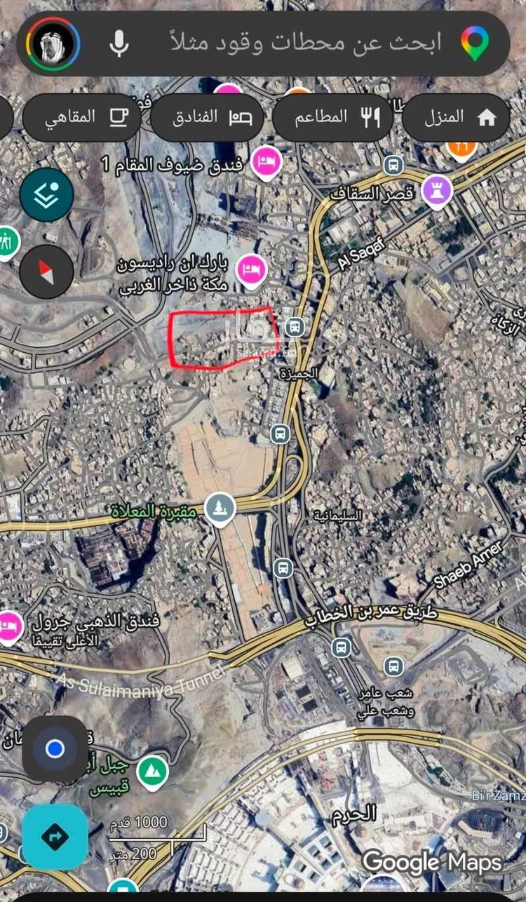 أرض للبيع في شارع 1 الجميزة 2, حي الجميزة, مدينة مكة المكرمة, منطقة مكة المكرمة