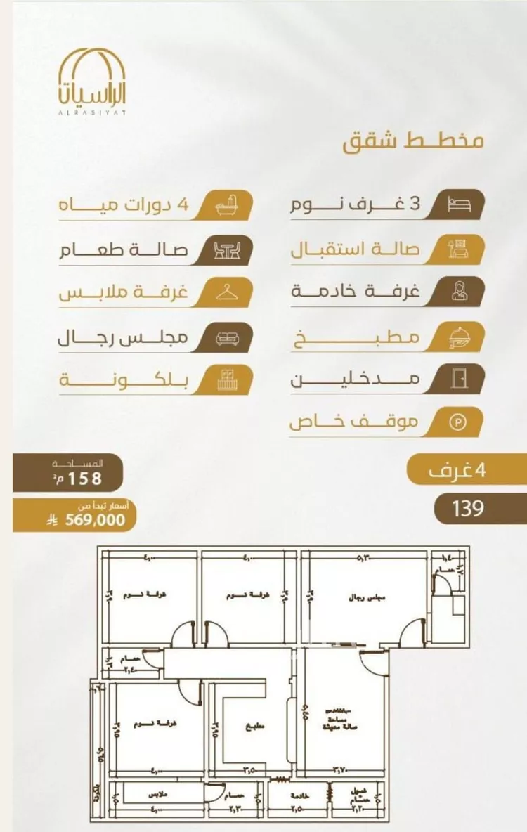 شقة للبيع في شارع سهل بن حنيف, حي الورود, مدينة جدة, منطقة مكة المكرمة