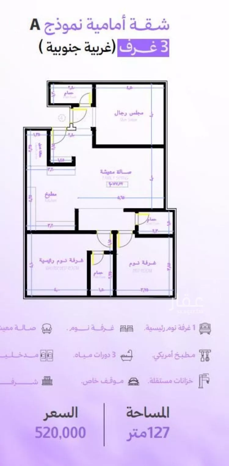 شقة للبيع في حي أبحر الجنوبية, مدينة جدة, منطقة مكة المكرمة صورة 2