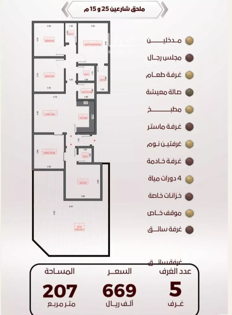 شقة للبيع في شارع الربيع ابن مالك, حي الواحة, مدينة جدة, منطقة مكة المكرمة