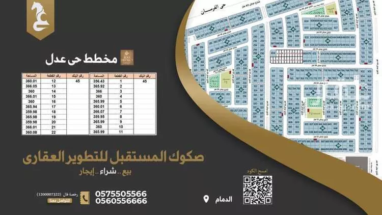 أرض للبيع في شارع الصائن, حي المطار, مدينة الدمام, المنطقة الشرقية