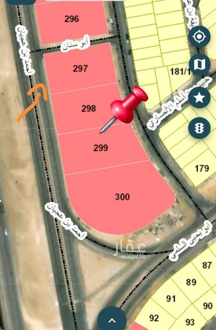أرض للبيع في شارع احمد بن عجيان, حي طيبة, مدينة الدمام, المنطقة الشرقية