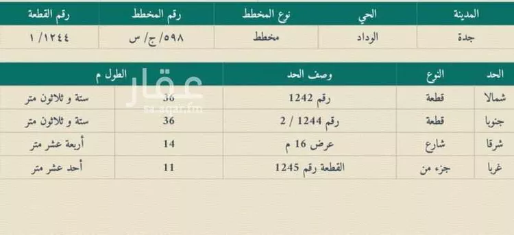 أرض للبيع في ذهبان ، جدة