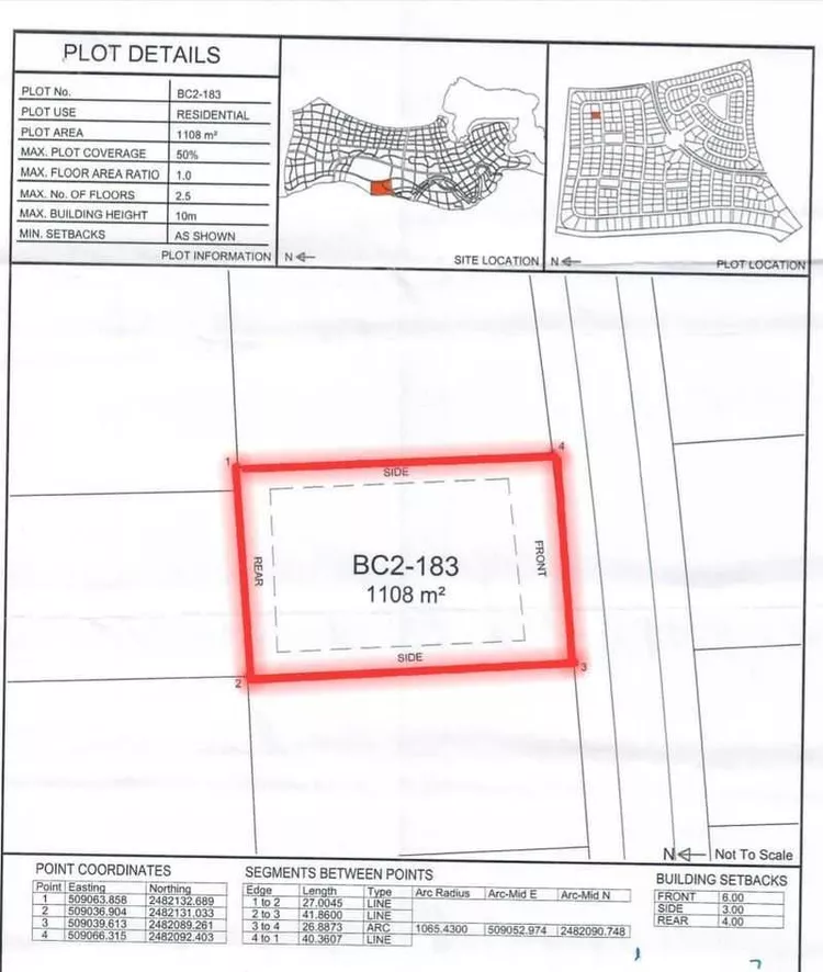 Land for Sale in King Abdullah Economic City ِAl Murooj