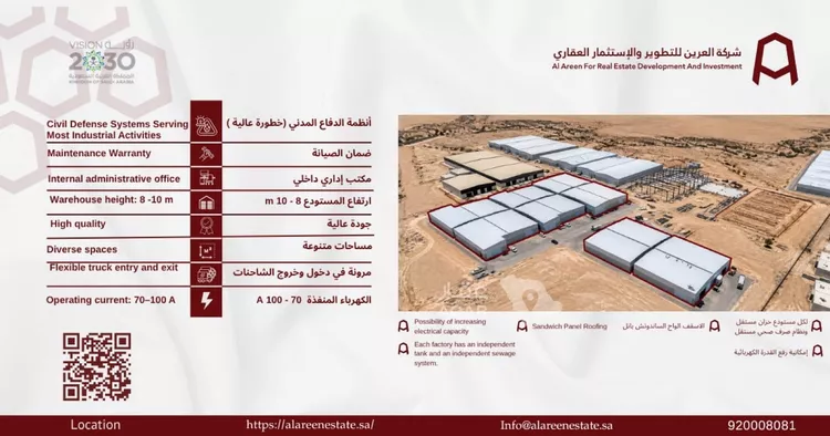 مستودع للإيجار في شارع محمد الحاجب, حي الحائر, مدينة الرياض, منطقة الرياض