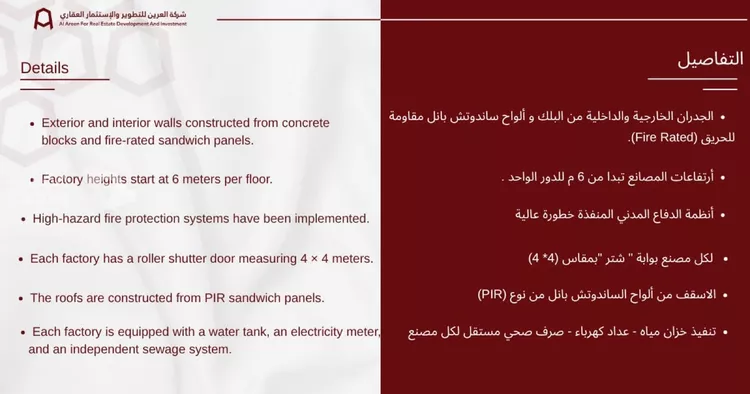 مصنع للإيجار في شارع امتداد الطريق الدائري الشرقي - وصلة الخرج, حي المصفاة, مدينة الرياض, منطقة الرياض 5