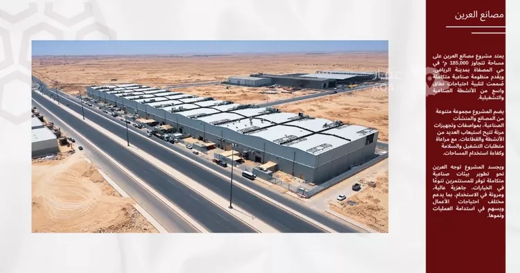 مصنع للإيجار في شارع امتداد الطريق الدائري الشرقي - وصلة الخرج, حي المصفاة, مدينة الرياض, منطقة الرياض 2