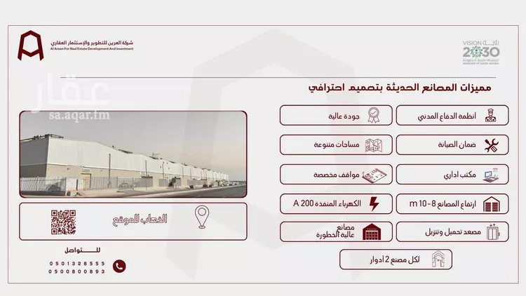 مستودع للإيجار في شارع امتداد الطريق الدائري الشرقي - وصلة الخرج, حي المصفاة, مدينة الرياض, منطقة الرياض
