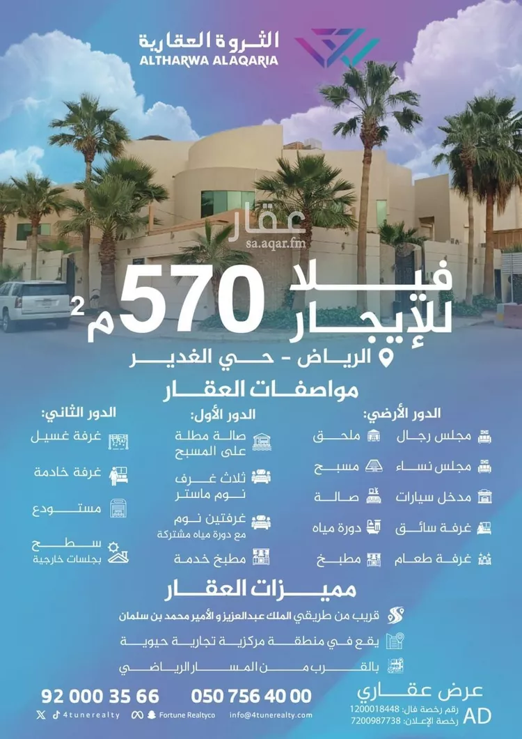 فيلا للإيجار في شارع البلقاء, حي الغدير, مدينة الرياض, منطقة الرياض 1 صورة