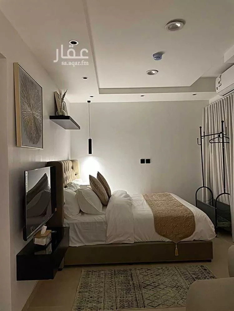 استديو مفروش للحجز في شارع ابها ، حي الملقا ، الرياض ، منطقة الرياض صورة 2