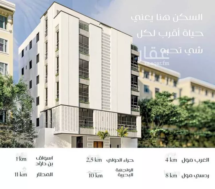 شقة للبيع في شارع ابو اميه الشعباني ، حي النعيم ، جدة ، جدة