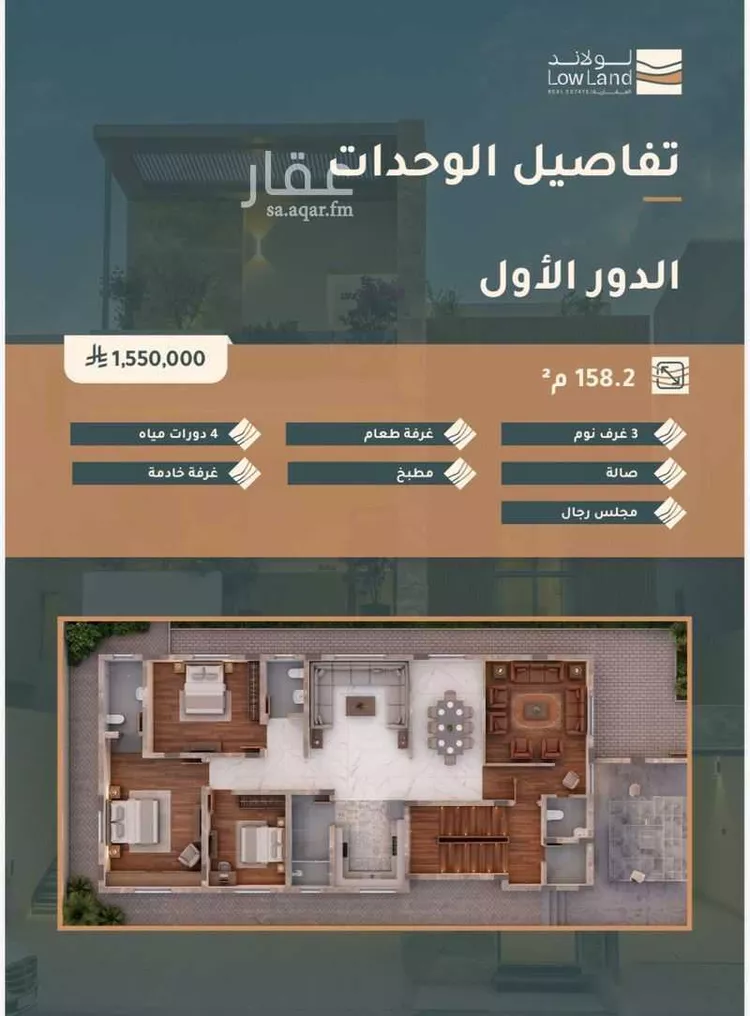 دور للبيع في شارع علي بن الخلال, حي العارض, مدينة الرياض, منطقة الرياض صورة 2