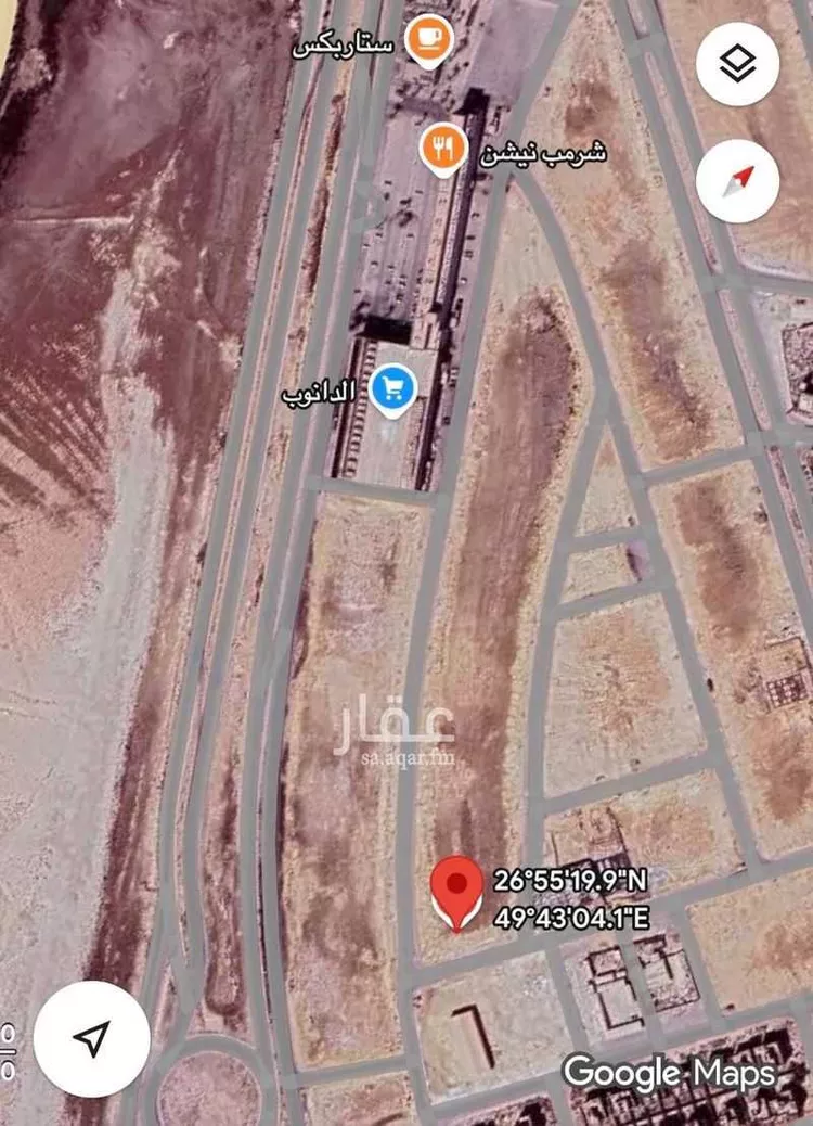 أرض للبيع في حي البحر, مدينة الجبيل, المنطقة الشرقية صورة 3