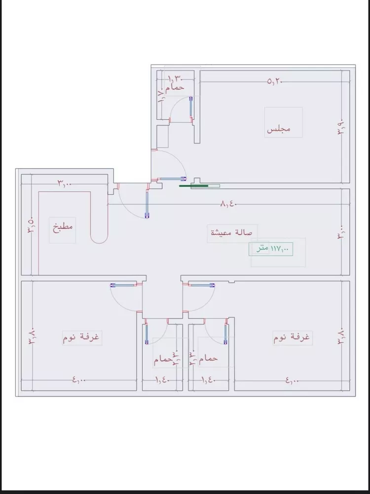 شقة للبيع في شارع السامر, حي الواحة, مدينة جدة, منطقة مكة المكرمة