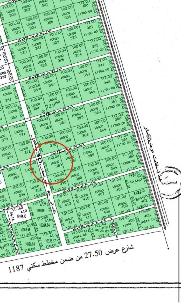 أرض للبيع في شارع 5376, مدينة الجلة, منطقة الرياض