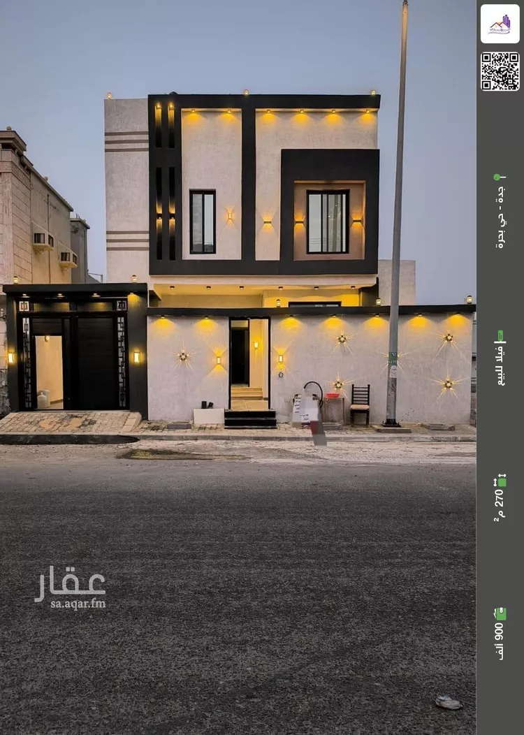 فيلا للبيع في شارع ج4 299, حي الفنار, مدينة الجموم - بحره, منطقة مكة المكرمة