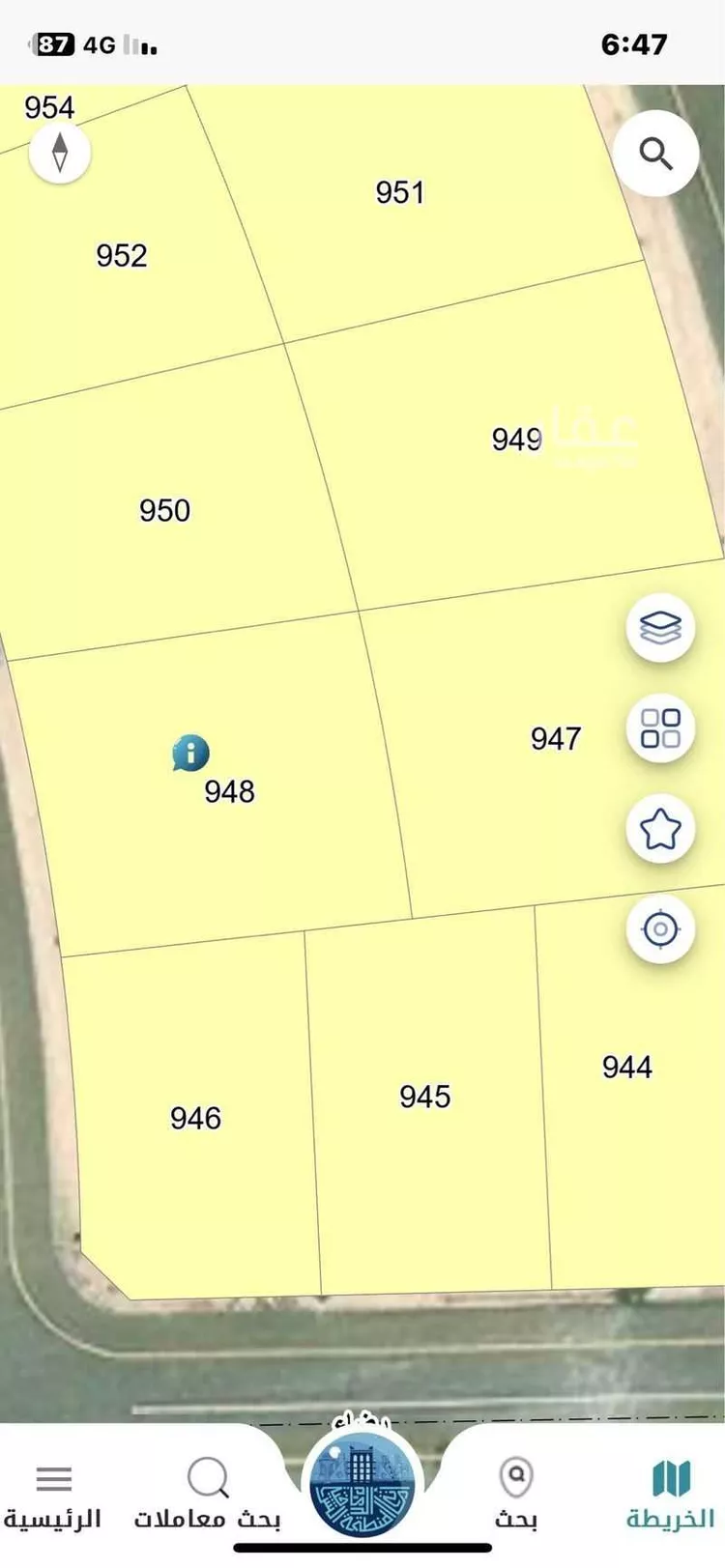 أرض للبيع في شارع العزيزيه, حي الدرة, مدينة الخبر, المنطقة الشرقية