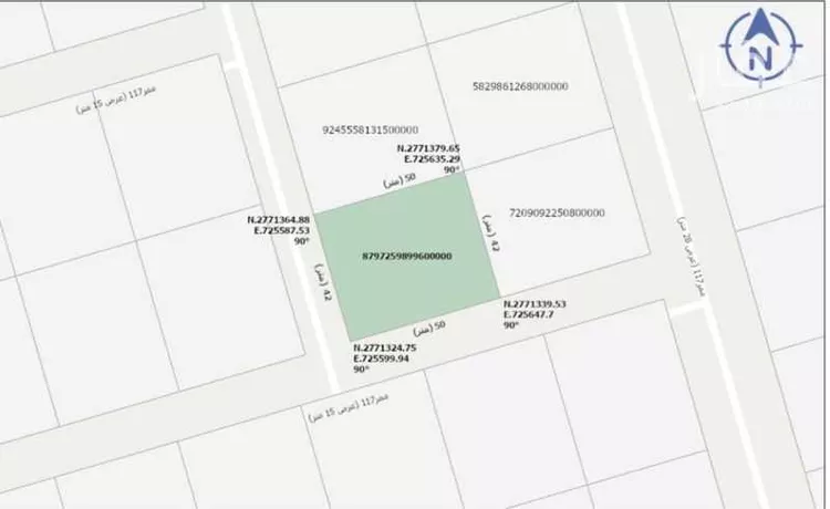 أرض للبيع في شارع 897908, حي الرسالة, مدينة الرياض, منطقة الرياض صورة 3