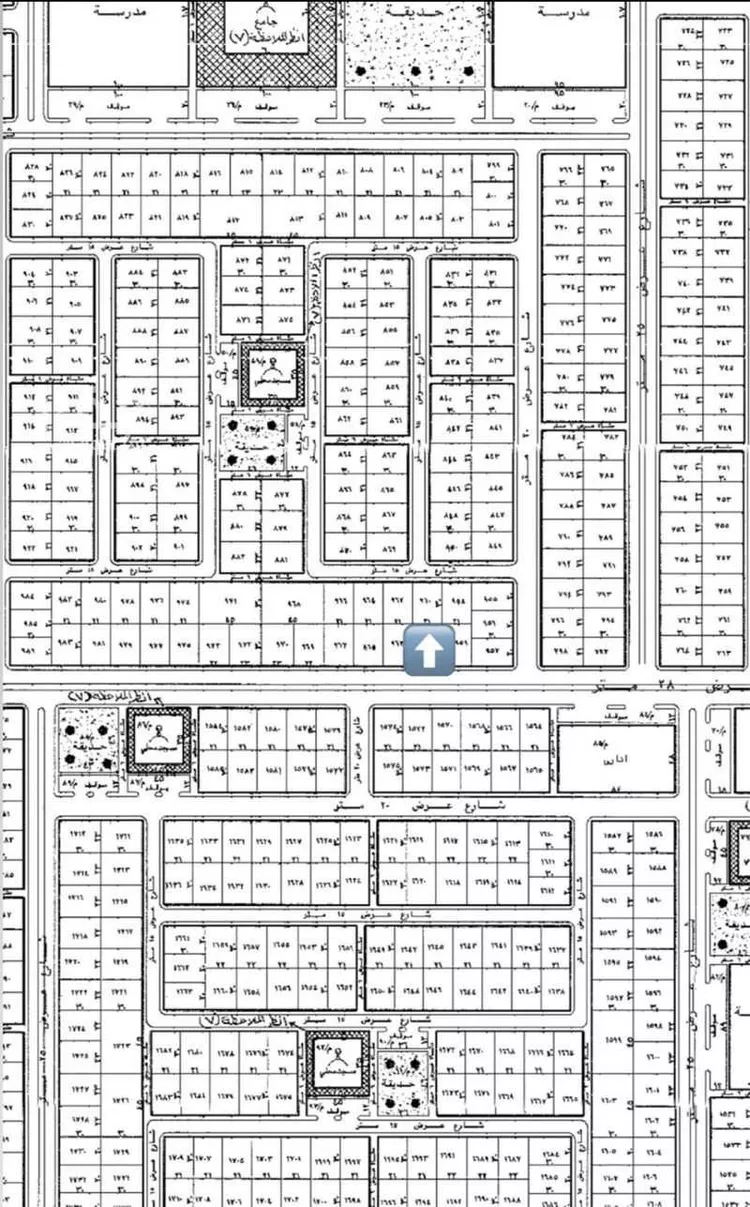 أرض للبيع في شارع الميموني, حي الروضة, مدينة المجمعة, منطقة الرياض صورة 2