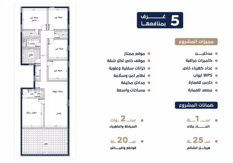 شقة للبيع في شارع منار الادب, حي السلامة, مدينة جدة, منطقة مكة المكرمة صورة 2