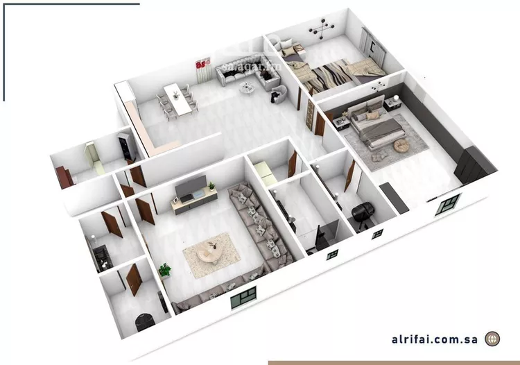 شقة للبيع في شارع الباديه, حي السلامة, مدينة جدة, منطقة مكة المكرمة صورة 3