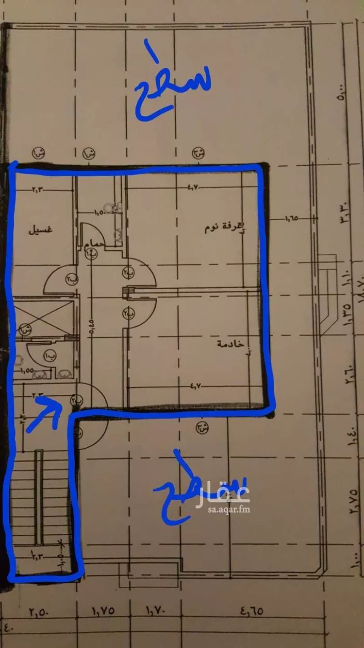 شقة للإيجار في شارع الفئ ، حي المرسلات ، الرياض ، منطقة الرياض صورة 2