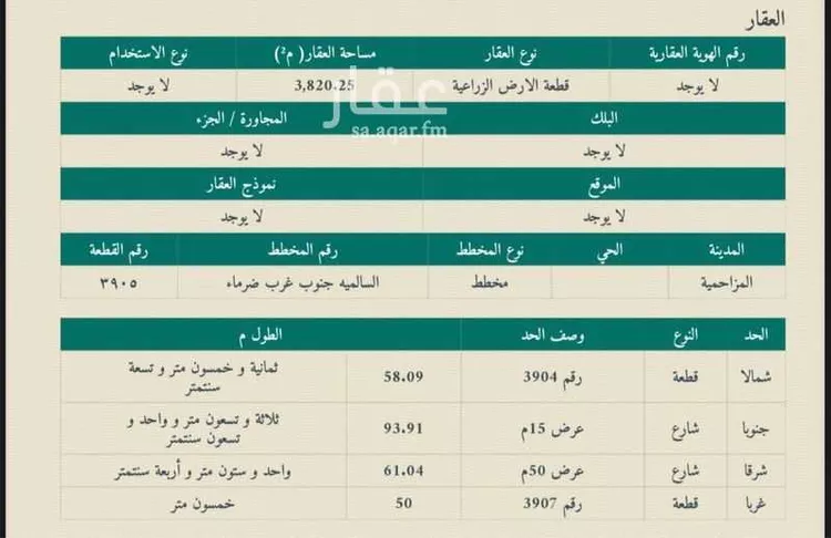 أرض للبيع في حي هجره الذيبيه وخضراء, مدينة هجره الذيبيه وخضراء, منطقة الرياض