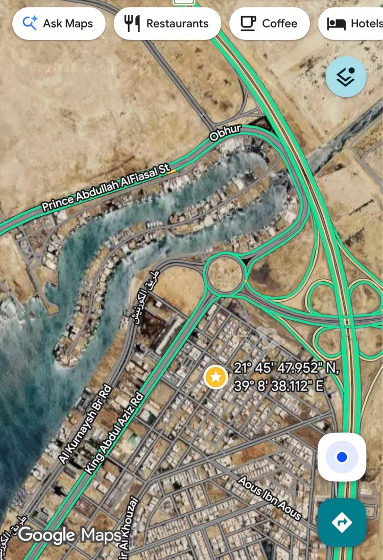 Land for Sale in Jeddah Obhur Al Janoubiah