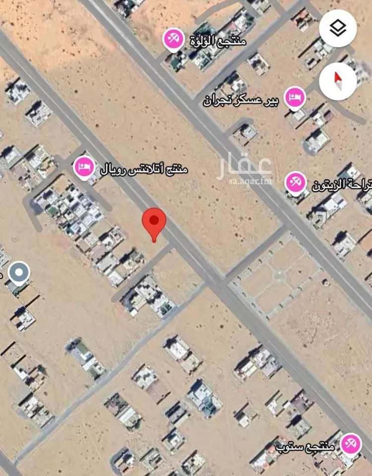 أرض للبيع في شارع 13031509, حي حى التلال, مدينة بئر عسكر, منطقة نجران