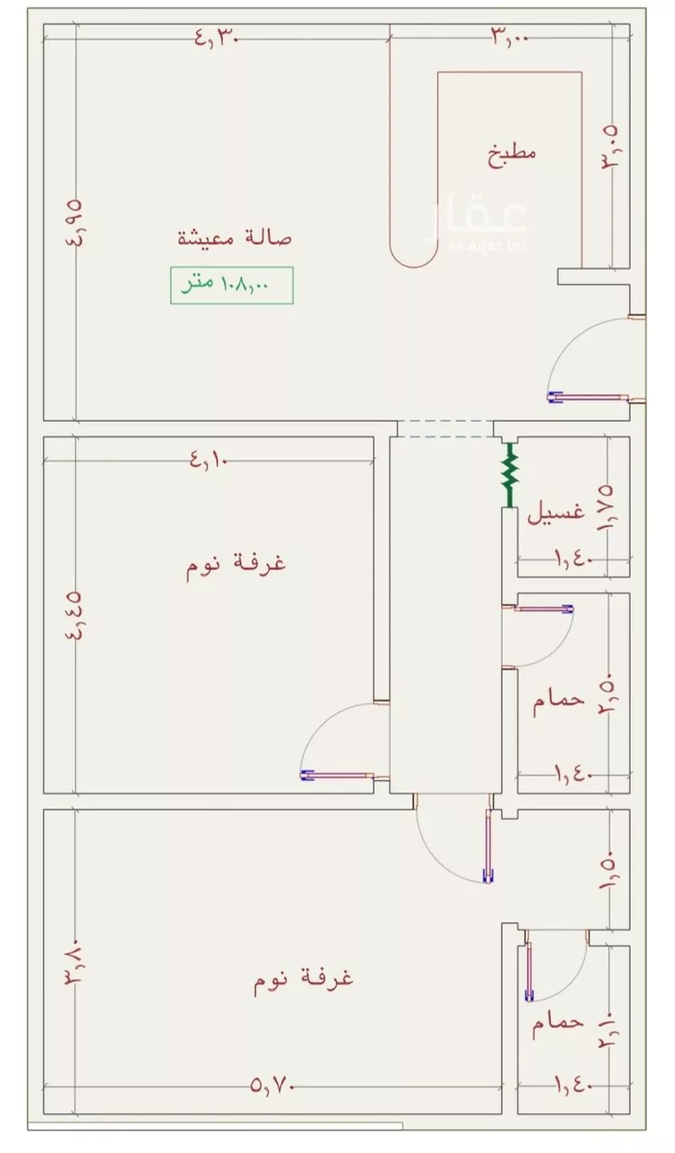 شقة للبيع في شارع عبدالله سليمان الفرعي, حي الجامعة, مدينة جدة, منطقة مكة المكرمة