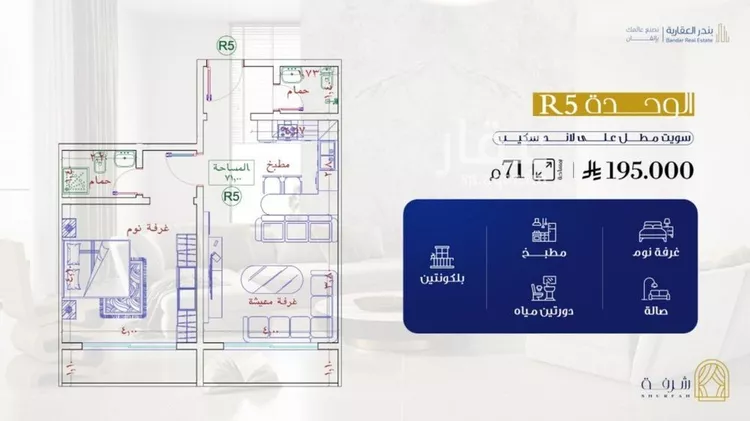 شقة للبيع في شارع محمد عبد المنعم محمد باز, حي الفيحاء, مدينة جدة, منطقة مكة المكرمة