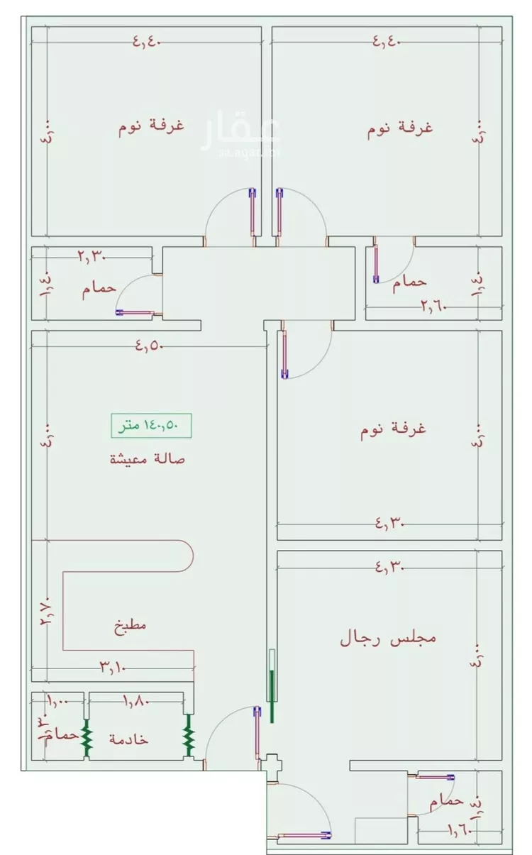 شقة للبيع في شارع عمر الخردلي, حي الجامعة, مدينة جدة, منطقة مكة المكرمة