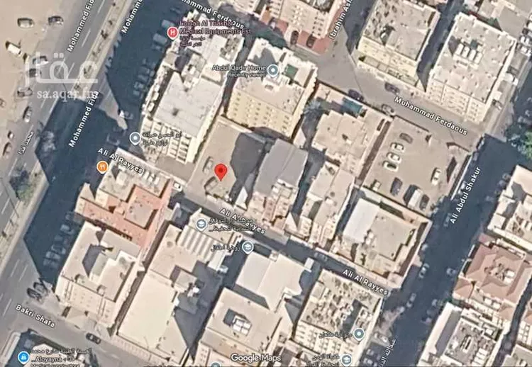 أرض للبيع في شارع علي الريس, حي الثغر, مدينة جدة, منطقة مكة المكرمة