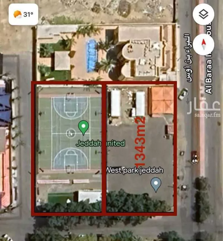 أرض للبيع في شارع البراء بن أوس ، حي الشاطئ ، جدة ، جدة