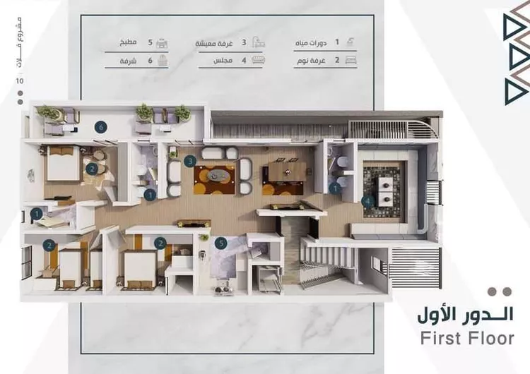دور للبيع في شارع 11145, حي طيبة, مدينة الرياض, منطقة الرياض صورة 2