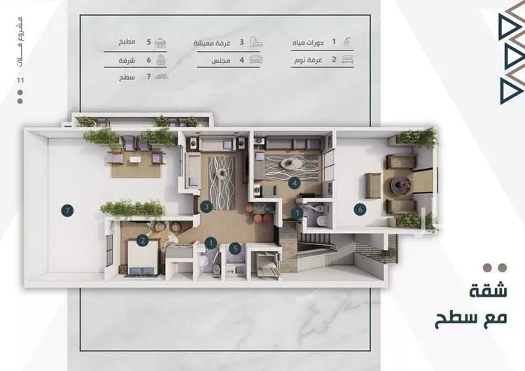 Floor for Sale in Riyadh Taiba صورة 2