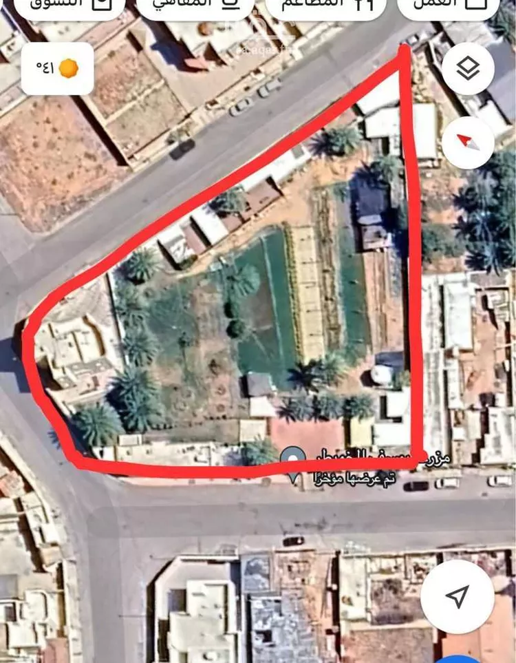 مزرعة للبيع في شارع اسلم الواسطي ودريد بن شراحيل, حي الريان, مدينة عنيزة, منطقة القصيم صورة 2