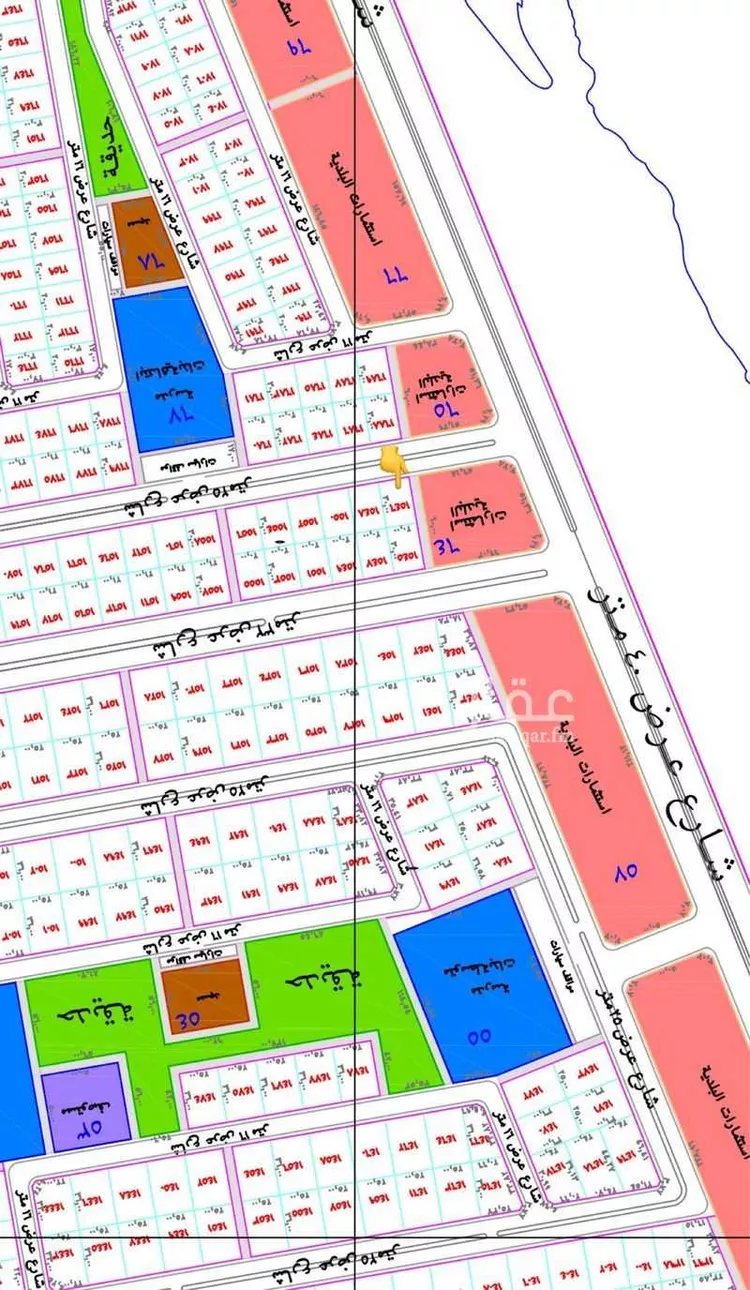 أرض للبيع في شارع عبدالعظيم مندورة, حي (حي رقم (5, مدينة الليث, منطقة مكة المكرمة صورة 3