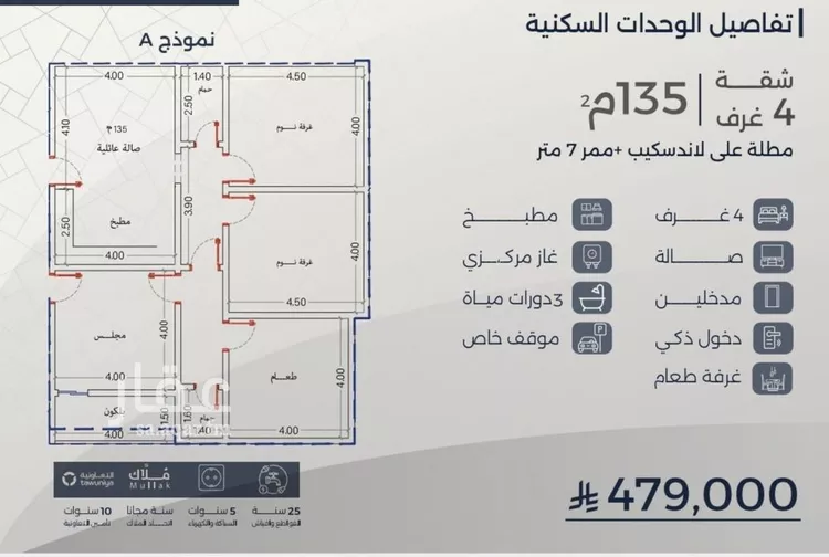 شقة للبيع في شارع احمد بن عيسى الرومي, حي الفيحاء, مدينة جدة, منطقة مكة المكرمة صورة 3