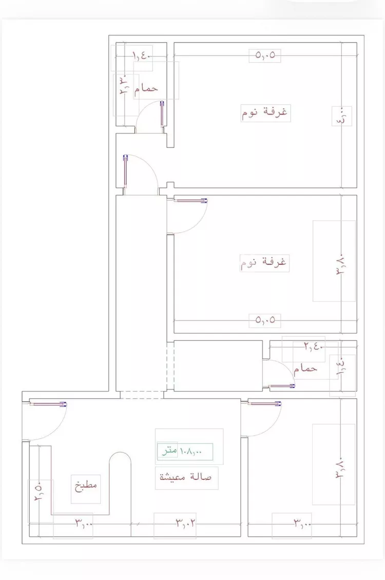 شقة للبيع في شارع عمر الخردلي, حي الجامعة, مدينة جدة, منطقة مكة المكرمة