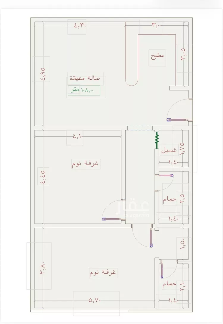 شقة للبيع في شارع عمر الخردلي, حي الجامعة, مدينة جدة, منطقة مكة المكرمة صورة 2
