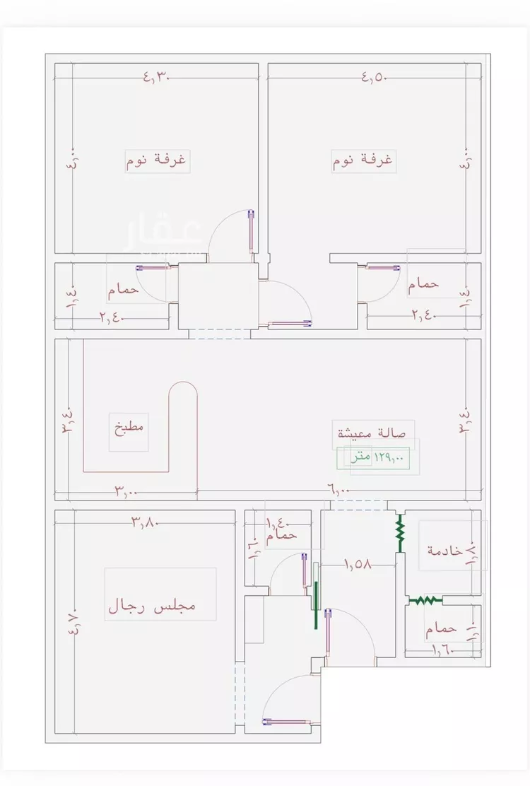 شقة للبيع في شارع عمر الخردلي, حي الجامعة, مدينة جدة, منطقة مكة المكرمة صورة 3